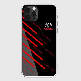 Чехол для iPhone 12 Pro Max с принтом TOYOTA SPORT , Силикон |  | auto | toyota | авто | автомобиль | автомобильные | бренд | марка | машины | тойота