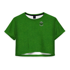 Женская футболка 3D укороченная с принтом Liverpool Original , 100% полиэстер | круглая горловина, длина футболки до линии талии, рукава с отворотами | football | soccer | ливерпуль