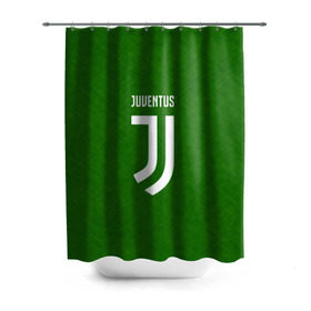 Штора 3D для ванной с принтом FC Juventus , 100% полиэстер | плотность материала — 100 г/м2. Стандартный размер — 146 см х 180 см. По верхнему краю — пластиковые люверсы для креплений. В комплекте 10 пластиковых колец | football | soccer | ювентус