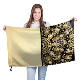 Флаг 3D с принтом Авангард , 100% полиэстер | плотность ткани — 95 г/м2, размер — 67 х 109 см. Принт наносится с одной стороны | абстракция | узор