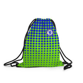 Рюкзак-мешок 3D с принтом Chelsea , 100% полиэстер | плотность ткани — 200 г/м2, размер — 35 х 45 см; лямки — толстые шнурки, застежка на шнуровке, без карманов и подкладки | chelsea | england | football | futbol | sport | англия | спорт | футбол | челси