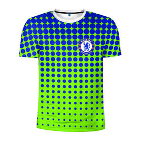Мужская футболка 3D спортивная с принтом Chelsea , 100% полиэстер с улучшенными характеристиками | приталенный силуэт, круглая горловина, широкие плечи, сужается к линии бедра | chelsea | england | football | futbol | sport | англия | спорт | футбол | челси