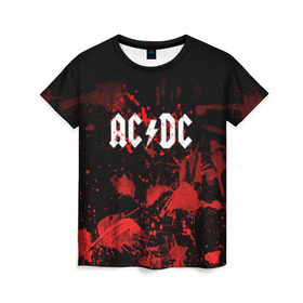 Женская футболка 3D с принтом AC/DC , 100% полиэфир ( синтетическое хлопкоподобное полотно) | прямой крой, круглый вырез горловины, длина до линии бедер | ac dc | acdc | acdc ас дс | австралийская | ангус янг | асдс | блюз | группа | крис слэйд | метал | молния | музыка | музыканты | певцы | рок | рок н ролл | стиви янг | хард | хардрок | эксл роуз