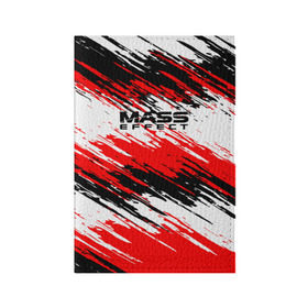 Обложка для паспорта матовая кожа с принтом Mass Effect , натуральная матовая кожа | размер 19,3 х 13,7 см; прозрачные пластиковые крепления | n7 | shepard | галактика | жнец | космос | краска | краски | масс | нормандия | планета | шепард | эффект