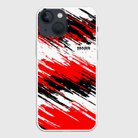 Чехол для iPhone 13 mini с принтом Mass Effect ,  |  | n7 | shepard | галактика | жнец | космос | краска | краски | масс | нормандия | планета | шепард | эффект