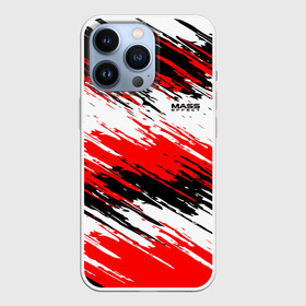 Чехол для iPhone 13 Pro с принтом Mass Effect ,  |  | n7 | shepard | галактика | жнец | космос | краска | краски | масс | нормандия | планета | шепард | эффект