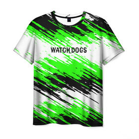 Мужская футболка 3D с принтом Watch Dogs , 100% полиэфир | прямой крой, круглый вырез горловины, длина до линии бедер | ded | dedsec | sec | watch dogs | watchdogs | дедсек | дэдсек
