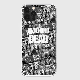 Чехол для iPhone 12 Pro с принтом The Walking Dead , силикон | область печати: задняя сторона чехла, без боковых панелей | dead | walking | апокалипсис | бита | гленн | дерил | зомби | карл | люсиль | мертвецы | мишонн | ниган | рик | сериал | ходячие