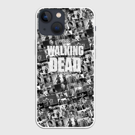Чехол для iPhone 13 mini с принтом The Walking Dead ,  |  | dead | walking | апокалипсис | бита | гленн | дерил | зомби | карл | люсиль | мертвецы | мишонн | ниган | рик | сериал | ходячие