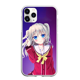 Чехол для iPhone 11 Pro матовый с принтом Anime Шарлотта , Силикон |  | anime | charlotte | nao tomori | аниме | шарлотта