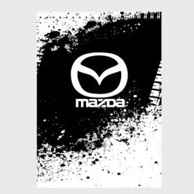 Скетчбук с принтом Mazda abstract sport , 100% бумага
 | 48 листов, плотность листов — 100 г/м2, плотность картонной обложки — 250 г/м2. Листы скреплены сверху удобной пружинной спиралью | auto | automobile | car | machine | mazda | motor | motor car | sport car | автомашина | бренд | легковой автомобиль | мазда | марка | спортивный автомобиль | тачка