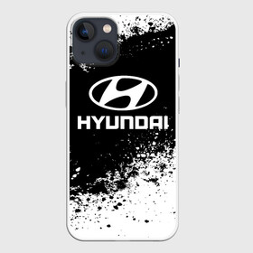 Чехол для iPhone 13 с принтом Hyundai abstract sport ,  |  | auto | automobile | car | hyundai | machine | motor | motor car | sport car | автомашина | бренд | легковой автомобиль | марка | спортивный автомобиль | тачка