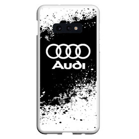 Чехол для Samsung S10E с принтом Audi abstract sport , Силикон | Область печати: задняя сторона чехла, без боковых панелей | ауди | кольца | лого | машина