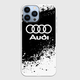 Чехол для iPhone 13 Pro Max с принтом Audi abstract sport ,  |  | ауди | кольца | лого | машина