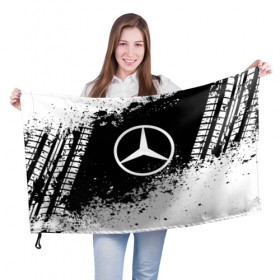 Флаг 3D с принтом Mercedes abstract sport , 100% полиэстер | плотность ткани — 95 г/м2, размер — 67 х 109 см. Принт наносится с одной стороны | auto | automobile | car | machine | mercedes | motor | motor car | sport car | автомашина | бренд | легковой автомобиль | марка | спортивный автомобиль | тачка