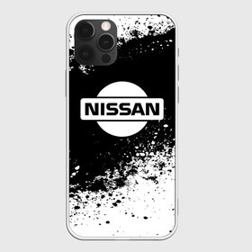 Чехол для iPhone 12 Pro Max с принтом Nissan abstract sport , Силикон |  | motor | nissan | авто | лого | машина | ниссан | тачка
