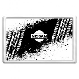 Магнит 45*70 с принтом Nissan abstract sport , Пластик | Размер: 78*52 мм; Размер печати: 70*45 | motor | nissan | авто | лого | машина | ниссан | тачка