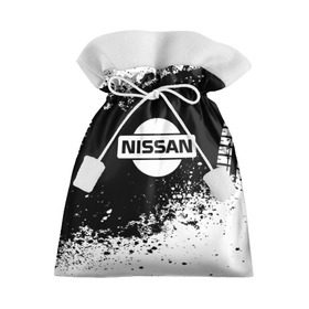 Подарочный 3D мешок с принтом Nissan abstract sport , 100% полиэстер | Размер: 29*39 см | motor | nissan | авто | лого | машина | ниссан | тачка