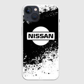 Чехол для iPhone 13 с принтом Nissan abstract sport ,  |  | motor | nissan | авто | лого | машина | ниссан | тачка