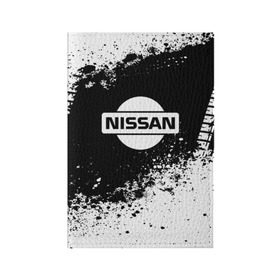 Обложка для паспорта матовая кожа с принтом Nissan abstract sport , натуральная матовая кожа | размер 19,3 х 13,7 см; прозрачные пластиковые крепления | Тематика изображения на принте: motor | nissan | авто | лого | машина | ниссан | тачка