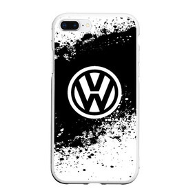 Чехол для iPhone 7Plus/8 Plus матовый с принтом Volkswagen abstract sport , Силикон | Область печати: задняя сторона чехла, без боковых панелей | Тематика изображения на принте: auto | automobile | car | machine | motor | motor car | sport car | volkswagen | автомашина | бренд | легковой автомобиль | марка | спортивный автомобиль | тачка