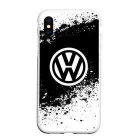 Чехол для iPhone XS Max матовый с принтом Volkswagen abstract sport , Силикон | Область печати: задняя сторона чехла, без боковых панелей | auto | automobile | car | machine | motor | motor car | sport car | volkswagen | автомашина | бренд | легковой автомобиль | марка | спортивный автомобиль | тачка