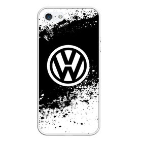 Чехол для iPhone 5/5S матовый с принтом Volkswagen abstract sport , Силикон | Область печати: задняя сторона чехла, без боковых панелей | auto | automobile | car | machine | motor | motor car | sport car | volkswagen | автомашина | бренд | легковой автомобиль | марка | спортивный автомобиль | тачка