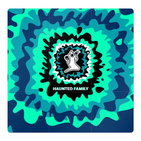 Магнитный плакат 3Х3 с принтом Haunted Family , Полимерный материал с магнитным слоем | 9 деталей размером 9*9 см | 