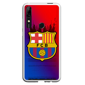 Чехол для Honor P Smart Z с принтом FC Barcelona color sport , Силикон | Область печати: задняя сторона чехла, без боковых панелей | Тематика изображения на принте: football | soccer | барселона