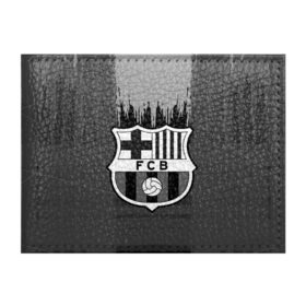 Обложка для студенческого билета с принтом FC Barcelona abstract color , натуральная кожа | Размер: 11*8 см; Печать на всей внешней стороне | 
