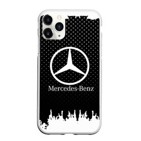 Чехол для iPhone 11 Pro матовый с принтом Mercedes-Benz , Силикон |  | Тематика изображения на принте: 