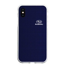 Чехол для iPhone XS Max матовый с принтом SUBARU SPORT , Силикон | Область печати: задняя сторона чехла, без боковых панелей | auto | subaru | авто | автомобиль | автомобильные | бренд | марка | машины | спорт | субару