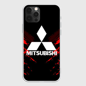 Чехол для iPhone 12 Pro Max с принтом MITSUBISHI SPORT COLLECTION , Силикон |  |  машина | марка | митсубиси