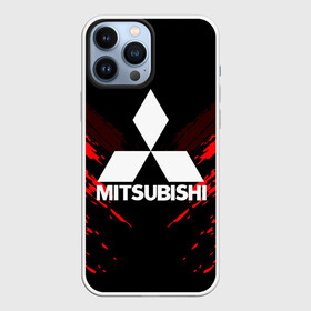 Чехол для iPhone 13 Pro Max с принтом MITSUBISHI SPORT COLLECTION ,  |  |  машина | марка | митсубиси