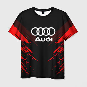 Мужская футболка 3D с принтом AUDI SPORT COLLECTION , 100% полиэфир | прямой крой, круглый вырез горловины, длина до линии бедер | audi | auto | automobile | car | machine | motor | motor car | sport car | автомашина | ауди | бренд | легковой автомобиль | марка | спортивный автомобиль | тачка