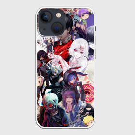 Чехол для iPhone 13 mini с принтом Tokyo Ghoul ,  |  | аято | канеки | котаро | ризе | сейдо | соута | тоука | это