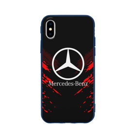 Чехол для Apple iPhone X силиконовый матовый с принтом MERCEDES-BENZ SPORT COLLECTION , Силикон | Печать на задней стороне чехла, без боковой панели | auto | automobile | car | machine | mercedes benz | motor | motor car | sport car | автомашина | бренд | легковой автомобиль | марка | мерседес | спортивный автомобиль | тачка