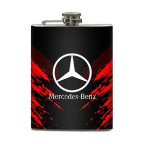 Фляга с принтом MERCEDES-BENZ SPORT COLLECTION , металлический корпус | емкость 0,22 л, размер 125 х 94 мм. Виниловая наклейка запечатывается полностью | Тематика изображения на принте: auto | automobile | car | machine | mercedes benz | motor | motor car | sport car | автомашина | бренд | легковой автомобиль | марка | мерседес | спортивный автомобиль | тачка