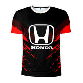 Мужская футболка 3D спортивная с принтом HONDA SPORT COLLECTION , 100% полиэстер с улучшенными характеристиками | приталенный силуэт, круглая горловина, широкие плечи, сужается к линии бедра | auto | automobile | car | honda | machine | motor | motor car | sport car | автомашина | бренд | легковой автомобиль | марка | спортивный автомобиль | тачка | хонда