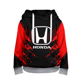 Детская толстовка 3D с принтом HONDA SPORT COLLECTION , 100% полиэстер | двухслойный капюшон со шнурком для регулировки, мягкие манжеты на рукавах и по низу толстовки, спереди карман-кенгуру с мягким внутренним слоем | Тематика изображения на принте: auto | automobile | car | honda | machine | motor | motor car | sport car | автомашина | бренд | легковой автомобиль | марка | спортивный автомобиль | тачка | хонда