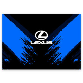 Поздравительная открытка с принтом LEXUS SPORT COLLECTION , 100% бумага | плотность бумаги 280 г/м2, матовая, на обратной стороне линовка и место для марки
 | auto | automobile | car | lexus | machine | motor | motor car | sport car | автомашина | бренд | легковой автомобиль | марка | спортивный автомобиль | тачка