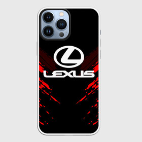Чехол для iPhone 13 Pro Max с принтом LEXUS SPORT COLLECTION ,  |  | auto | automobile | car | lexus | machine | motor | motor car | sport car | автомашина | бренд | легковой автомобиль | марка | спортивный автомобиль | тачка