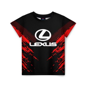 Детская футболка 3D с принтом LEXUS SPORT COLLECTION , 100% гипоаллергенный полиэфир | прямой крой, круглый вырез горловины, длина до линии бедер, чуть спущенное плечо, ткань немного тянется | Тематика изображения на принте: auto | automobile | car | lexus | machine | motor | motor car | sport car | автомашина | бренд | легковой автомобиль | марка | спортивный автомобиль | тачка