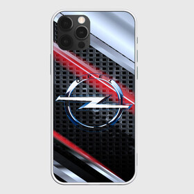 Чехол для iPhone 12 Pro Max с принтом OPEL high speed collection , Силикон |  | auto | automobile | car | machine | motor | motor car | opel | sport car | автомашина | бренд | легковой автомобиль | марка | опель | спортивный автомобиль | тачка