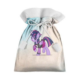 Подарочный 3D мешок с принтом My Little Pony , 100% полиэстер | Размер: 29*39 см | мой маленький пони | мультфильм