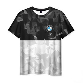 Мужская футболка 3D с принтом BMW BLACK COLLECTION , 100% полиэфир | прямой крой, круглый вырез горловины, длина до линии бедер | Тематика изображения на принте: auto | bmw | motorsport | авто | автомобиль | автомобильные | бмв | бренд | марка | машины | моторспорт | спорт