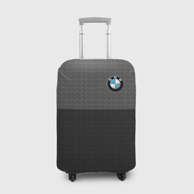 Чехол для чемодана 3D с принтом BMW SPORT , 86% полиэфир, 14% спандекс | двустороннее нанесение принта, прорези для ручек и колес | 
