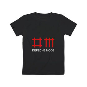 Детская футболка хлопок с принтом Depeche Mode , 100% хлопок | круглый вырез горловины, полуприлегающий силуэт, длина до линии бедер | depeche mode | альтернативный | вестник моды | депеш мод | депешмод | дэйв гаан | индастриал | мартин гор | музыка | новая волна | роза | рок | синти поп | электроник | энди флетчер