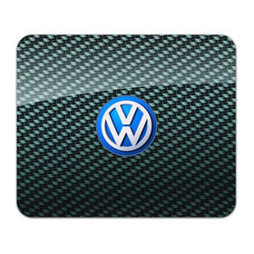Коврик для мышки прямоугольный с принтом Volkswagen SPORT , натуральный каучук | размер 230 х 185 мм; запечатка лицевой стороны | Тематика изображения на принте: 