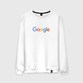 Мужской свитшот хлопок с принтом Google , 100% хлопок |  | google